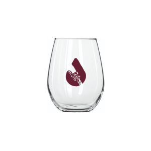 12 oz stemless wine glass
