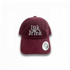 Maroon Ink & Drink Hat